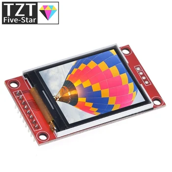 TZT 1,8-дюймовый TFT ЖК-Модуль Модуль ЖК-экрана SPI serial 51 драйверы 4 драйвера ввода-вывода Разрешение TFT 128* 160 для Arduino