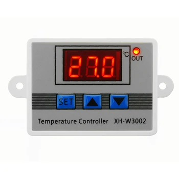 Удобный для переноски Регулятор температуры 10A Термостат W3002 Цифровой переключатель с датчиком пробоотбора Легкие гаджеты
