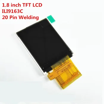 20Pin Wled LCD 1,77 1,8 дюймовый TFT ЖКдисплей полноцветный Нет необходимости в разъеме Продается на печатной плате ILI9163C 128x160 MCU 8080 Без касания