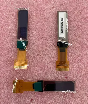 0,69-дюймовый 14-контактный Белый OLED-дисплей SSD1315 Drive IC 96 *16 Интерфейс I2C (длина 17 мм FPC)