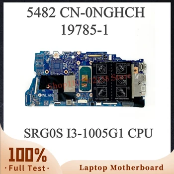 NGHCH 0NGHCH CN-0NGHCH SRG0S I3-1005G1 Материнская плата процессора Для DELL inspiron 14 5482 Материнская Плата Ноутбука 19785-1 100% Полностью Работает хорошо