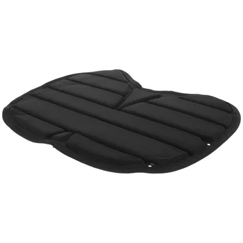 Удобная мягкая подушка для сиденья каяка, легкий гребной коврик для каяка, каноэ, рыбацкой лодки (черный)