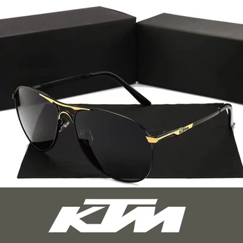 Классические Мужские Поляризованные Солнцезащитные очки Для Вождения Из Металла, Мужские Легкие Солнцезащитные Очки для KTM 390 690 200 Duke 125 RC390 RC200 RC125