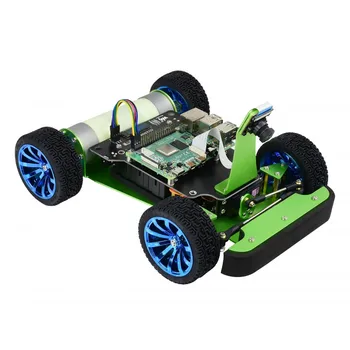 Автономный гоночный робот PiRacer DonkeyCar с искусственным интеллектом на базе Raspberry Pi 4 с глубоким обучением вождению