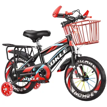 Детский велосипед для мальчиков и девочек, складной, от 2 до 10 лет, 12-18 дюймов, велосипед с рамой из углеродистой стали Для детей, детский