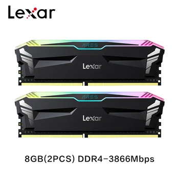 Оригинальный Lexar ARES RGB UDIMM DDR4 8GBx2pcs (16 ГБ) Компьютерная Память Memoria RAM DDR4 3866 МГц 4000 МГц Двухканальная Оперативная память Для настольных компьютеров