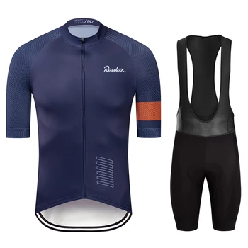 2024 Raudax Bike Cycling Set Мужская Велосипедная Майка С Коротким Рукавом Велосипедная Одежда Mtb Bike Wear Triathlon Maillot Ciclismo