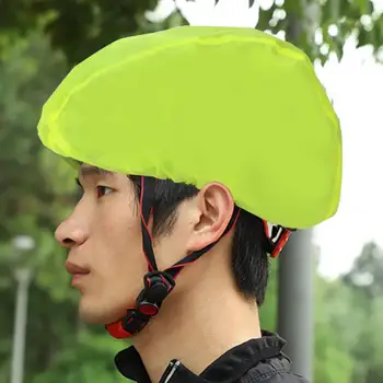 Водонепроницаемый чехол для велосипедного шлема, Дождевик, защитный колпачок для дорожного велосипеда, Водостойкий, снегостойкий чехол