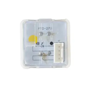 MTD270 Кнопка подъема со шрифтом Брайля, 24 В постоянного тока, желтая подсветка, запасные части для подъема, квадратные кнопки
