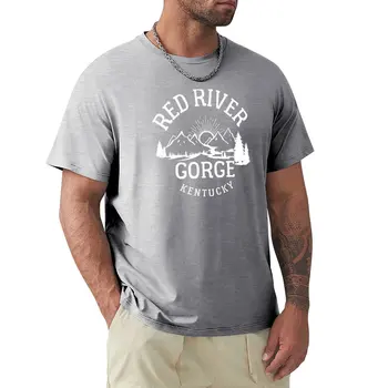 Поход по ущелью Ред-Ривер, Парки Кентукки, Походная футболка оверсайз на заказ, футболки оверсайз, футболка для мужчин