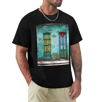 Футболка Viva La Cuba, одежда kawaii, пустые футболки, футболки с коротким рукавом, футболки для мужчин, упаковка