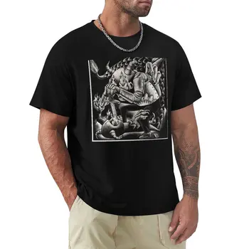 Футболка Black Sheep Boy Fighting the Dragon, летние топовые заготовки, винтажная одежда, футболки для тяжеловесов для мужчин
