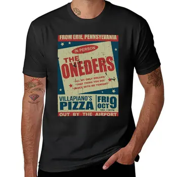 Новые винтажные футболки the oneders villapianos pizza, топы для мальчиков, белые футболки, мужские белые футболки