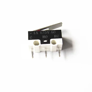 10шт Концевой выключатель кнопочный переключатель 1A 125 В переменного тока Переключатель мыши 3-контактный микропереключатель