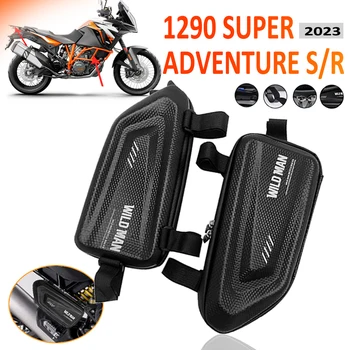 Для мотоцикла KMT 1290 SUPER ADVENTURE S/ R 1290 SUPER DUKE GT 2023, модифицированная боковая сумка, водонепроницаемая треугольная боковая сумка, жесткая оболочка, ba