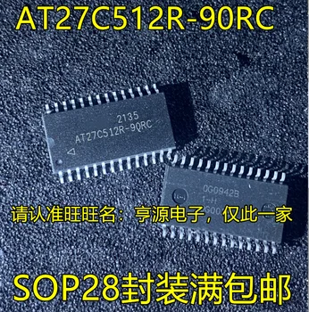 5шт оригинальный новый драйвер нагрузки микросхемы AT27C512R-90RC SOP28 pin power switch IC chip