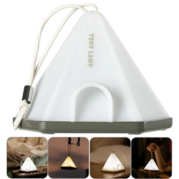 Светодиодный фонарь для кемпинга, аккумулятор 1200 мАч, USB-зарядка, аварийная настольная лампа, 6 режимов освещения, переносная лампа для палатки, которую можно повесить для кемпинга