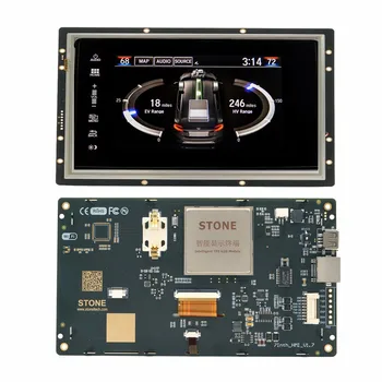 SCBRHMI 7,0 Промышленный Тип HMI Smart UART Последовательный Сенсорный TFT ЖК-Модуль Панель Дисплея для Arduino ESP32 ESP8266