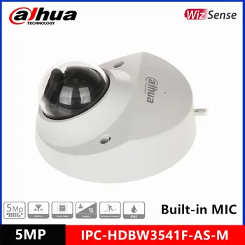 Dahua 5MP HDBW3541F-AS-M IR 30m Купольная Сетевая Камера WizSense Безопасности Со Встроенным Микрофоном Starlight IK10 IP-Камера для помещений