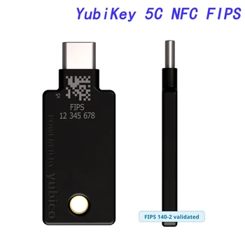 Разъем USB-C YubiKey 5C NFC FIPS для стандартных портов 1.0, 2.0 и 3.0.