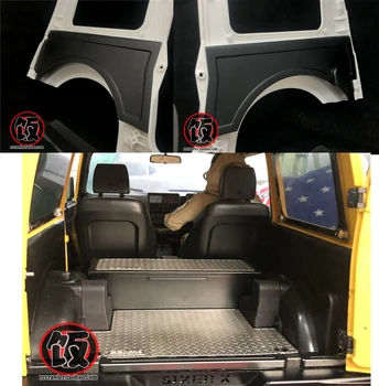 Внутренняя отделка и отделка багажника для радиоуправляемых автомобильных запчастей 1/6 Capo Samurai Sixer1 parts (слева + справа)