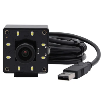 USB Веб-камера 2MP 1080P HD 30 кадров в секунду IMX323 С поддержкой UVC OTG при Низкой Освещенности Мини-USB-Камера С Белыми светодиодами для среды со Слабым Освещением