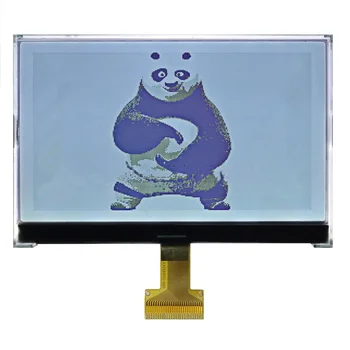 5-дюймовый LCM LCD 256x160 COG дисплей ST75256 контроллер большого размера белого и синего цвета 26-контактный SPI последовательный Параллельный экран IIC I2C